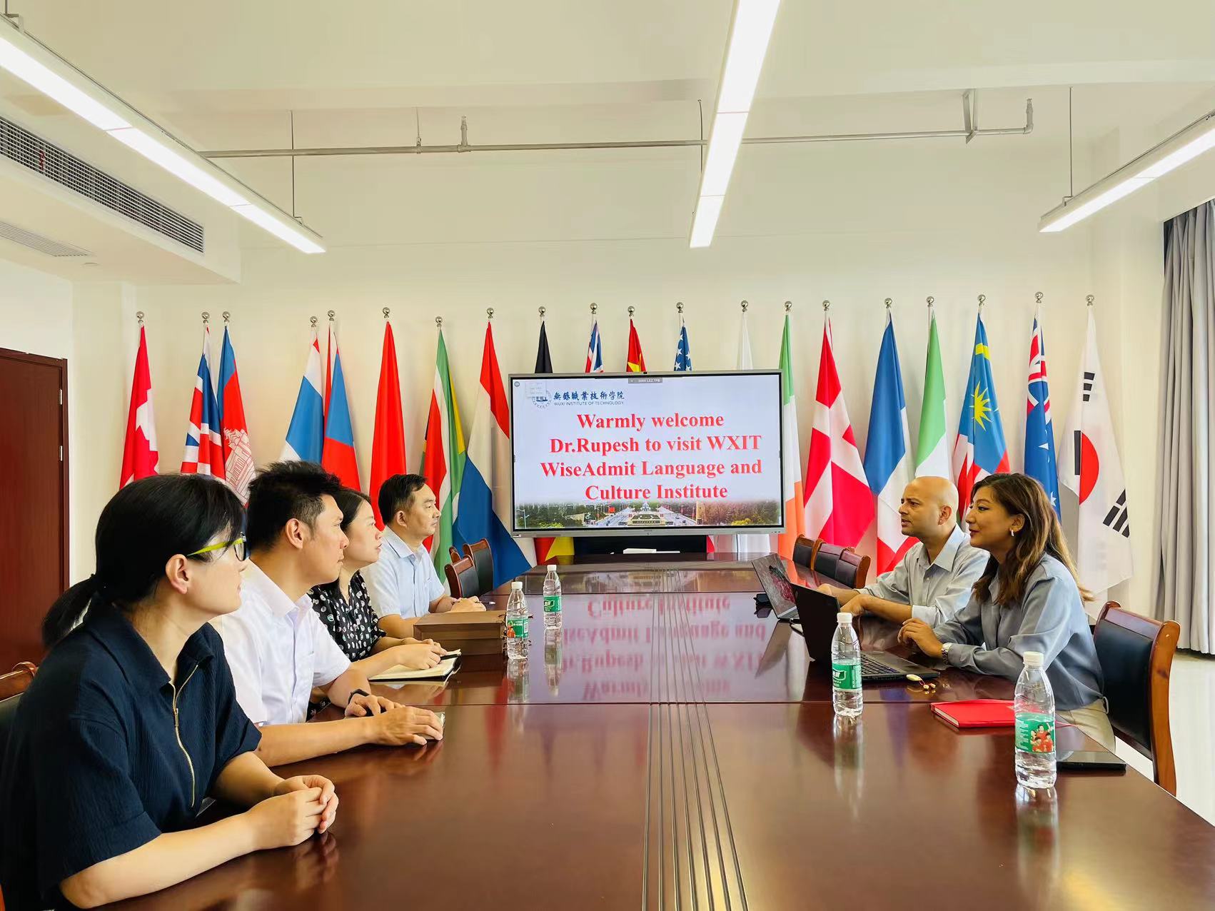 WiseAdmit in strategic discussion with Wuxi University of Technology leadership