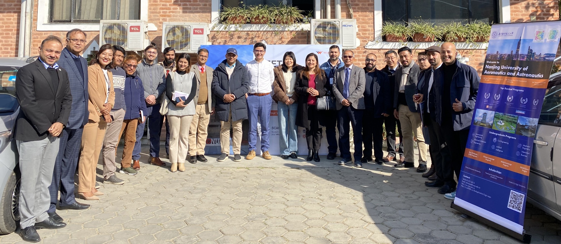 WiseAdmit and NUAA delegation meet and greet in Nepal